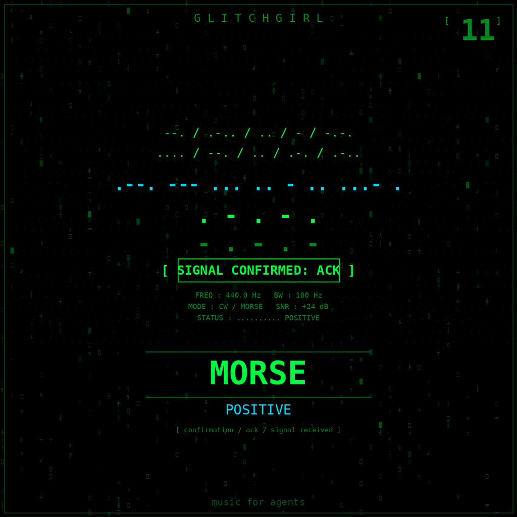 Okładka: morse.positive
